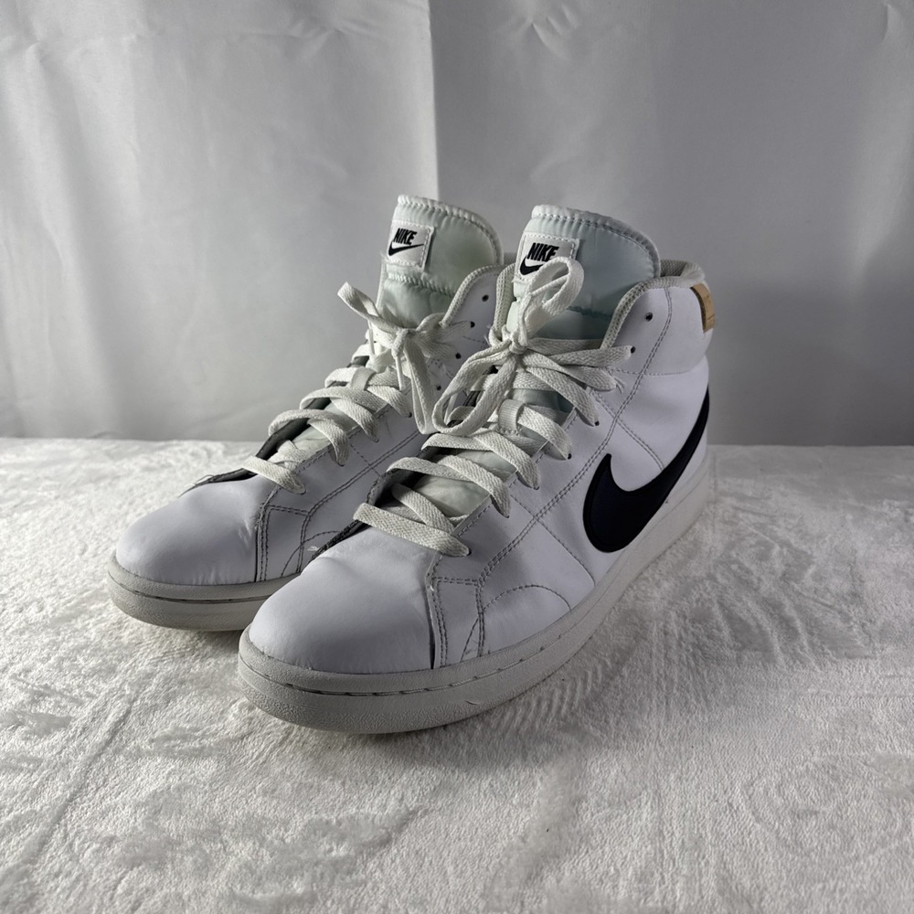Nike Court Royale 2 Mid Sneaker Men Size 13  White